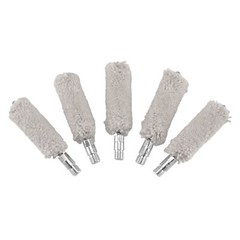 5 Pcs Shotgun 20 Gauge 5/16-27 Thread Cleaning Cotton Mop Long Brush 3″ Length