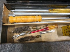 Vintage Mill Run Brite-Bore Gun Cleaning Equipment Set in Original Black…