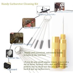 Carburetor Cleaning Kit – Torch Tip Cleaner – Carbon Dirt Jet Remove – 12 Pack