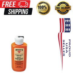 Hoppes 9 Gun Guncare Hunting Rifle Pistol Lubricating Oil 2.25 Oz Bottle