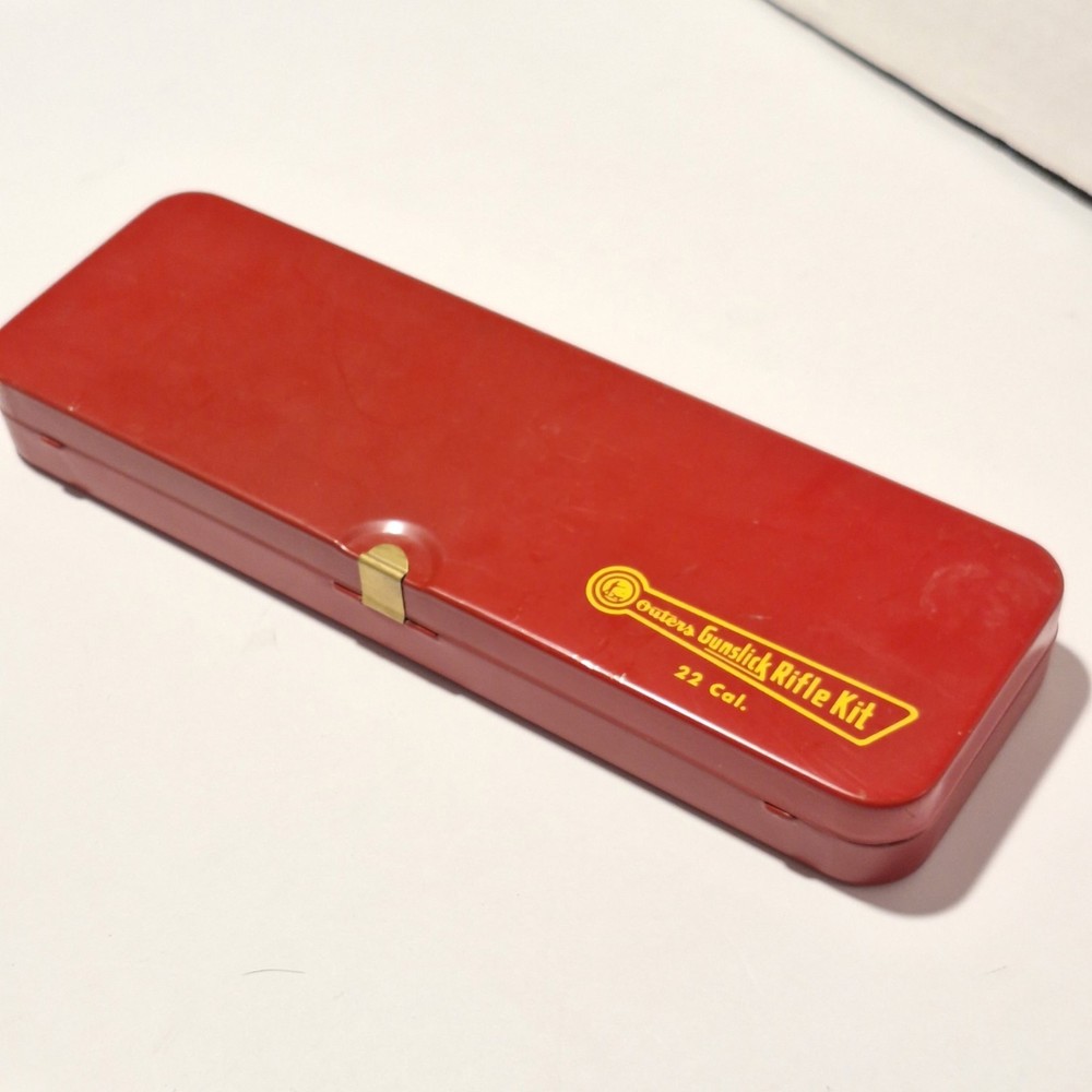 Vintage Outers Rifle Cleaning Kit No. 477 in Original Metal Box With Manual