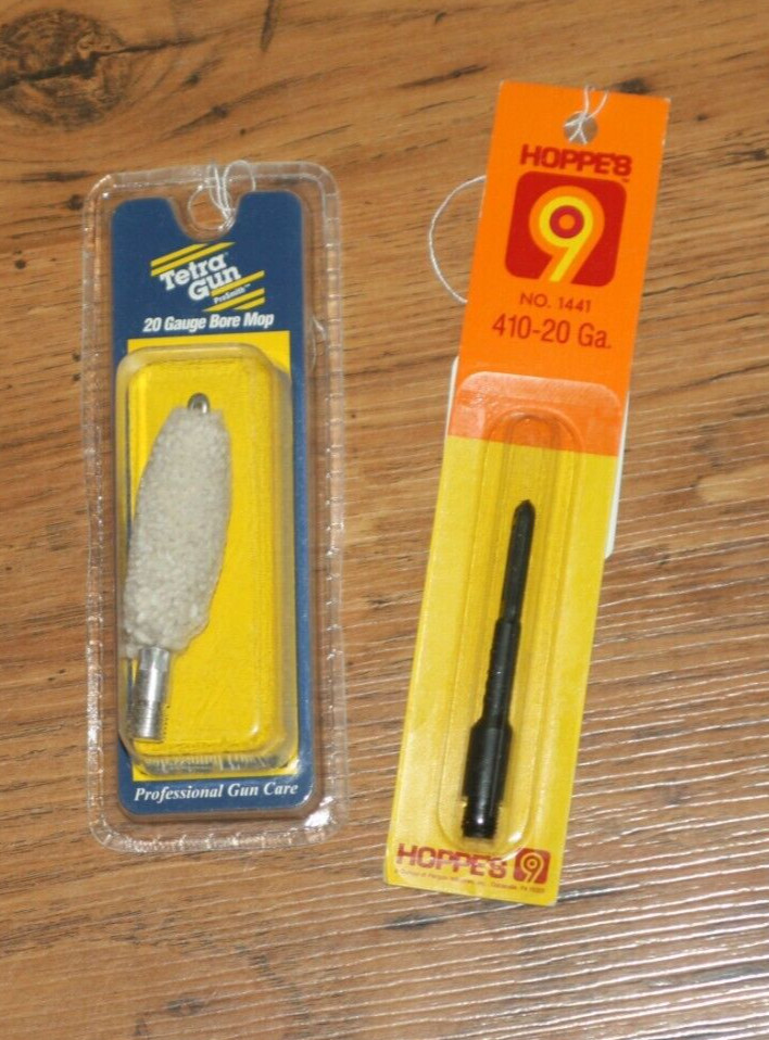 Set of Two 20 Gauge Cleaning Tips: Hoppe’s/Tetra. NIP