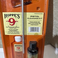 Hoppe’s Pistol Cleaning Kit .38, 357, 9mm Caliber Contains 1 Section Rod PC038B