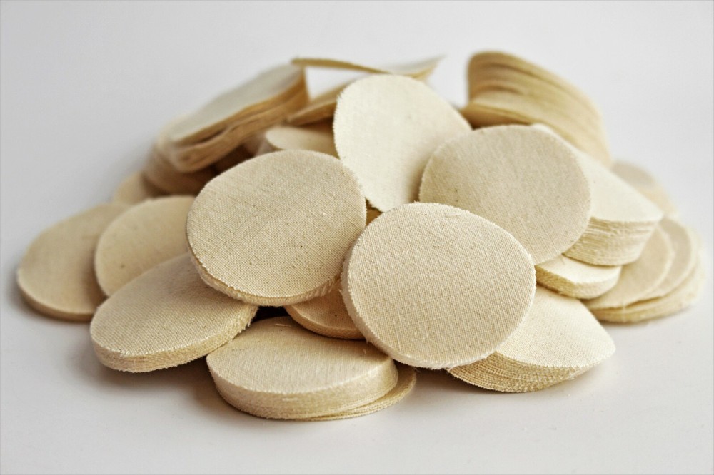50-59 CAL 1 5/16″ ROUND .015″ THICK DRY SHOOTING PATCHES / QTY. 500 / EMSS5151F