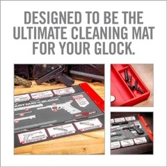 Real Avid Gun Cleaning Mat 19″ x 16″ with Magnetic Parts Tray | 1911, Glock,…