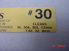 Otis Bulk 10 Pack #30 Brushes 7.5 mm