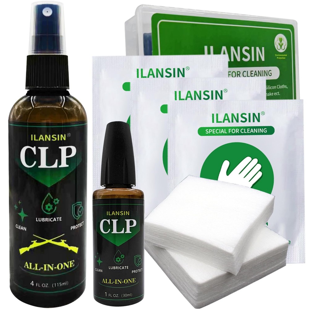 Universal CLP Gun Lubrication (4 oz Spray & 1 oz Needle),Multi-Purpose Gun Cl…