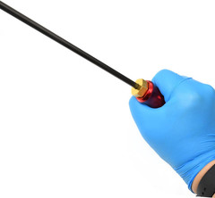 One Piece Carbon Fiber Cleaning Rod 36″ Suitable for .22 to .50 Caliber Rifles a