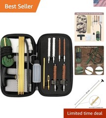 Versatile Gun Cleaning Kit for 22LR, .223Cal & 5.56 – Complete Maintenance Setup