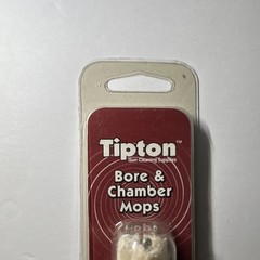 Tipton Bore Mop Cotton/Metal White Absorbent .375/8mm Cal #18031