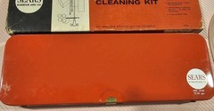 Vintage Sears Roebuck Shotgun Cleaning Kit New Old Stock Original Box USA
