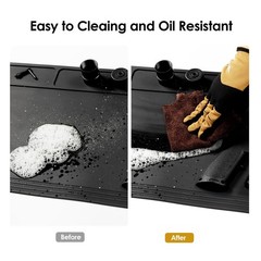 Gun Cleaning Mat for Rifle & Pistol – Non-Slip, Oil Resistant, Magnetic Dots