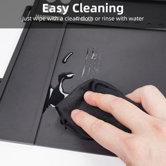 Magnetic Gun Cleaning Mat Organizer Tray Anti-Slip Rubber Pistol | Free Shipping