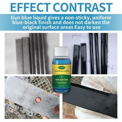 PSKLNTY Gun Bluing Kits Liquid Blue Finishing Rust 3*100ml, 3colors