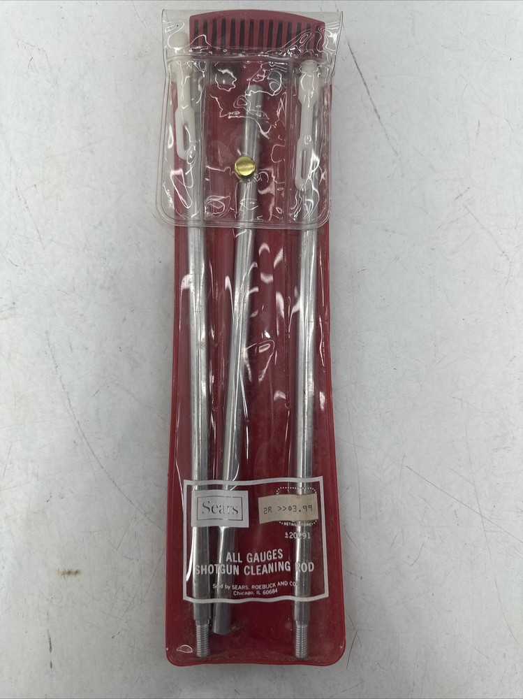 VINTAGE SEARS SHOTGUN GUN CLEANING KIT All Gauges 620291