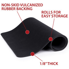 TekMat Ruger 10/22 Cleaning Mat 12×36 Armorer Bench Mat with Parts Diagram Black