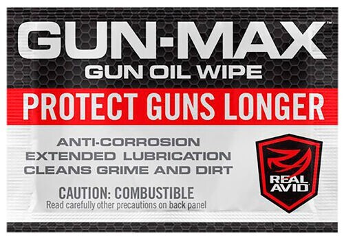 Real Avid Gun-Max Wipes Cleaning Pads Zip Lock Package AVGMW25 FAST FREE SHIP
