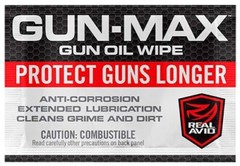 Real Avid Gun-Max Wipes Cleaning Pads Zip Lock Package AVGMW25 FAST FREE SHIP
