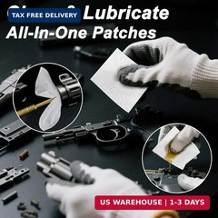 900 PCS Gun Cleaning Patches, 2×2 Inch Square Lint-Free Cotton Pads for 9mm, Rif