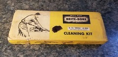 Vintage Mill Run Brite-Bore No. 25A Universal No Brush Cleaning Kit in Plastic C
