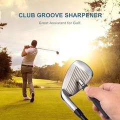 Bulex Golf Club Groove Sharpener Tool for Wedges Irons