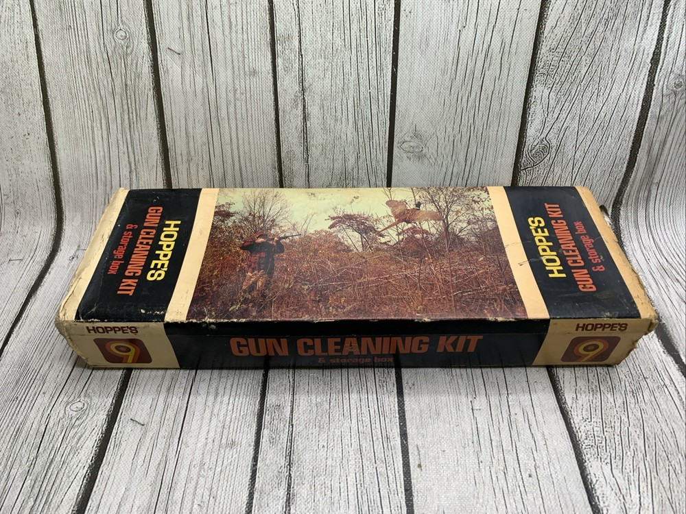 Hoppe’s Gun Cleaning Kit W/Storage Box NOB