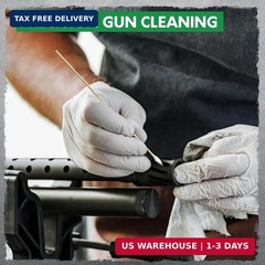 Gun Cleaning Supplies – Cleaning Patches and Cotton Swabs, 6″ Long Cotton Swab &