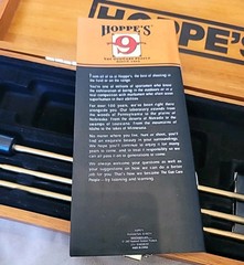 Hoppe’s No. 9 Deluxe Gun Cleaning Kit In Hinged Cherry Wood Box Accessories Rod