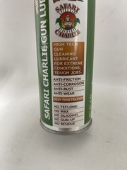 Protexall Safari Charlie Gun Lubricant 6 Ounce Aerosol Can