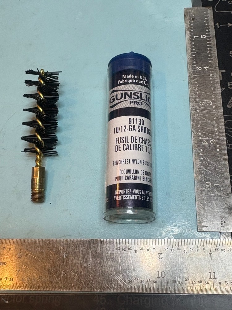 Gunslick Pro Shotgun Nylon Bore Brush 10 Gage & 12 Gage NEW