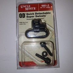 Uncle Mike’s QD Type Swivels 1¼” 1001-3 Quick Detatchable NEW IN PACKAGE!