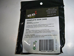 SEAL 1 GUN CLEANING PATCHES – .22 – .270 CAL – SEAL SKINZ BORE PATCHES – 40 Pack