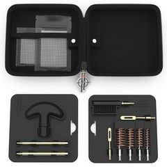 Sub Compact Cleaning Kit – Brass – .22 9mm .357 .38 .380 .40 10mm .44 and .45…