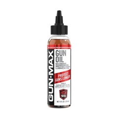 Real Avid Gun Max Gun Oil 4 oz Bottle Cleans Lubricates AVBMGO4L