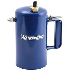Sprayer, Reusable, 32 Oz Capacity, 4 In Dia, 7 7/8 In H, Steel With Blue