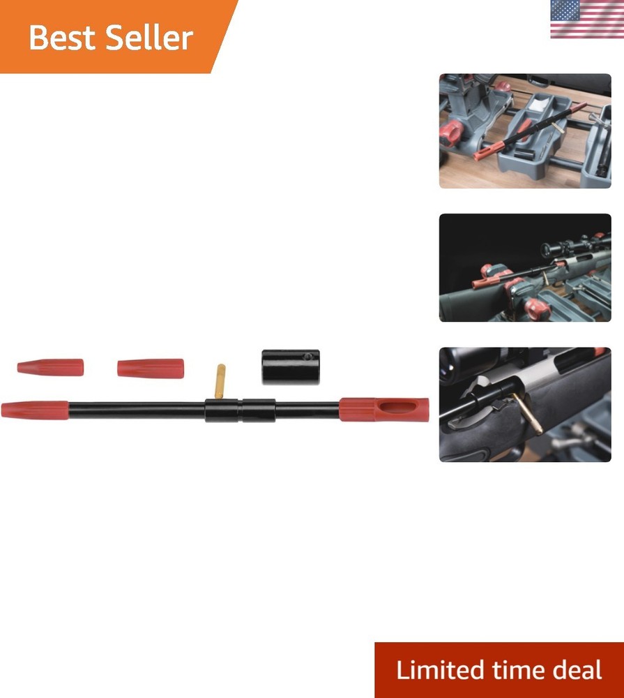 Effortless Firearm Cleaning with Universal Aluminum Bore Guide and Muzzle Guides