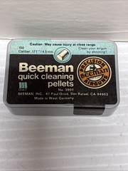 Vintage BEEMAN BASIC AIRGUN CLEANING KIT cat. no. 9074 (S1-3 Q6028