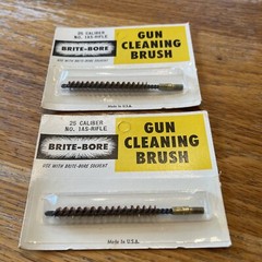 Brite Bore 25 Caliber No 1AS Gun Cleaning Brush 2 Pack