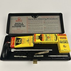 Outers Pistol & Revolver Cleaning Kit .22 Caliber Hand Gun Cleaning Tools