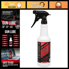 100% Pure Synthetic Gun Lube CLP – 16oz Trigger Spray for Rifles, Shotguns & Pis