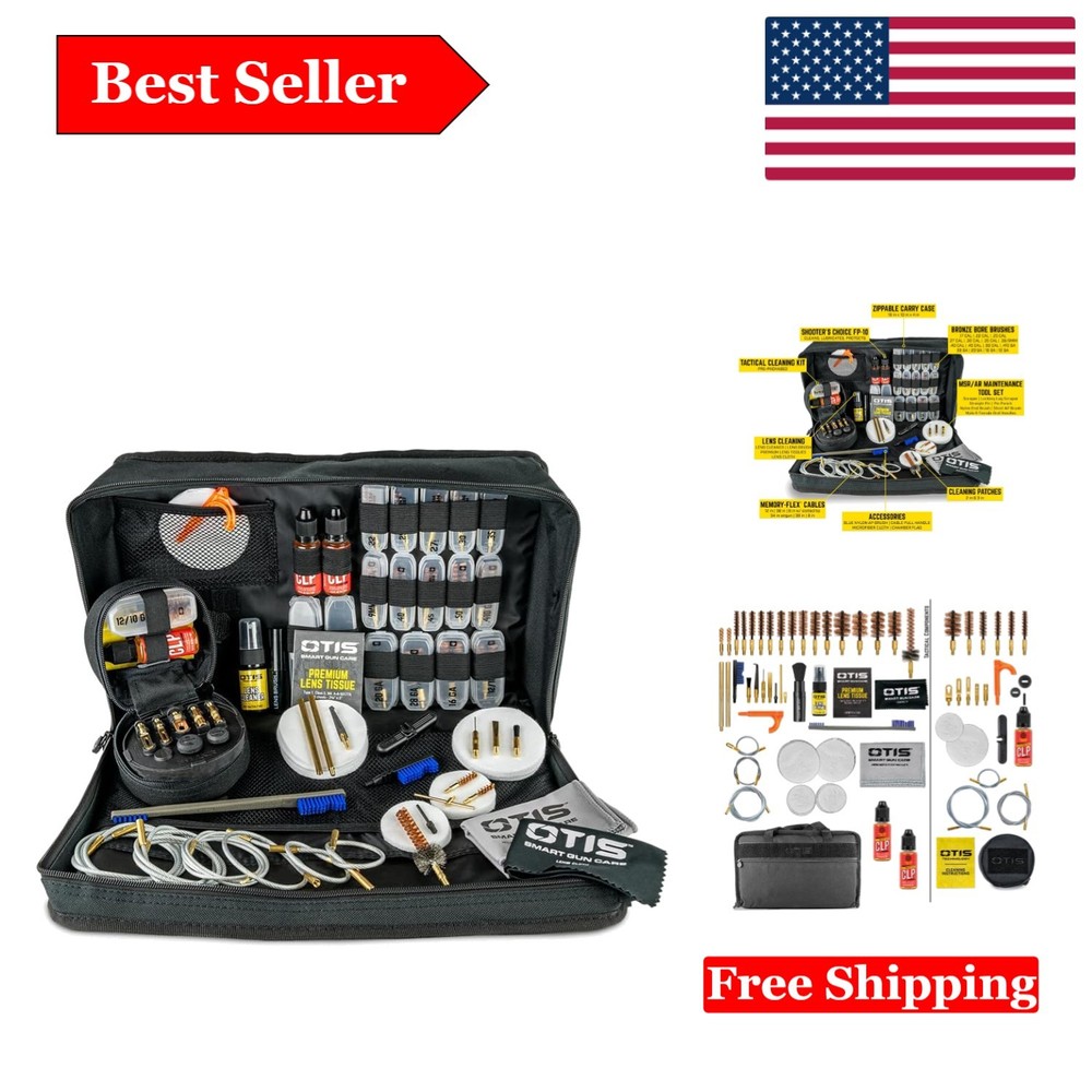 Otis Elite Gun Cleaning Kit – Complete Maintenance System for Firearms