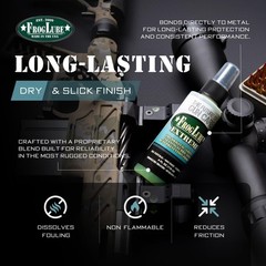Green Gun Lubricant and Cleaner Bio Based Minty Scent CLP for Firearms