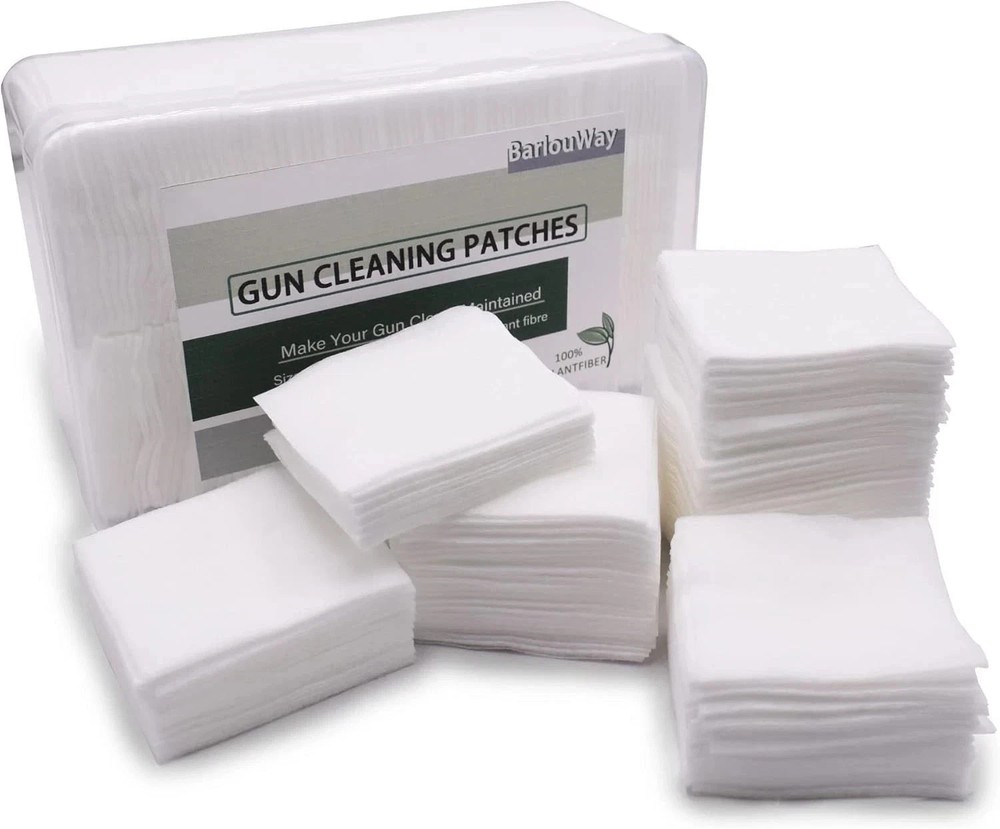 1000PCS Gun Cleaning Patches for Firearms, Highly Absorbent Gun Cleaning Clot…
