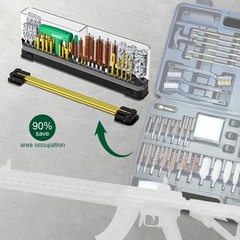 Universal Cleaning Kit Compact Pack for Handgun Airgun Shotgun Cleaning Tools…