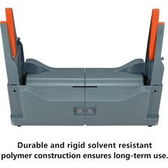 Portable Rifle Shotgun Cleaning Stand Non-Slip Grip Organizer W/ Accessories New