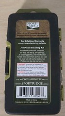 Sport Ridge Pistol Cleaning Kit .45 cal 14 Pieces Brass Rods & Jags #03964