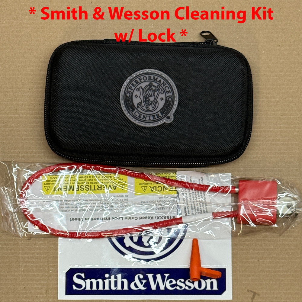 * Smith & Wesson Preformance Center Handgun Cleaning Kit w/ Lock *