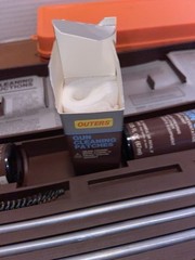 Outers Gun Cleaning Kit, For Universal Gun Cleaning, 8 Piece**, Plastic Box #bs