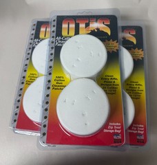 Group of 6 Packages – Otis 100% Cotton Gun Cleaning Patches All Calibers