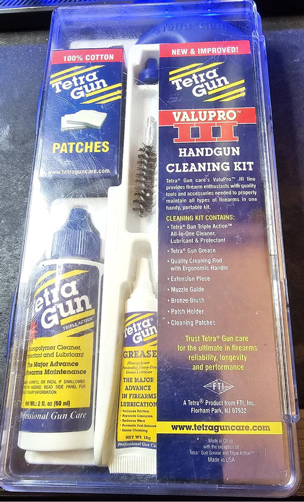 Tetra Gun Valupro III Handgun Cleaning Kit